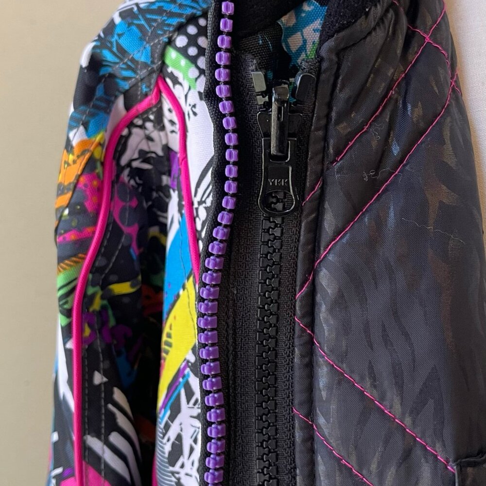Castle X Abstract Multilayer Racewear Jacket - Picture 10 of 12